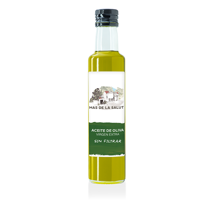 MAS DE LA SALUT | AOVE Sin Filtrar 250ml (Caja 3 unidades)